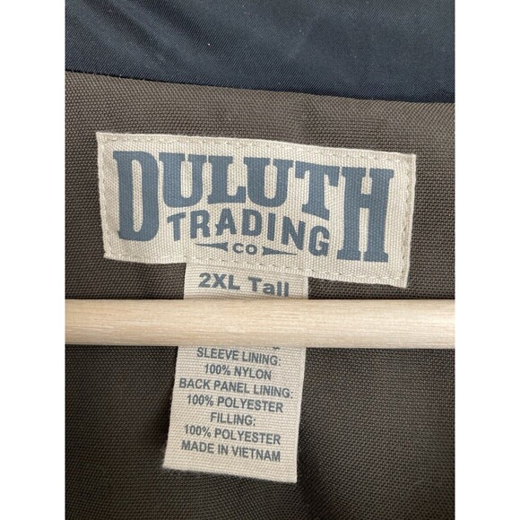 Duluth Trading Co. Whaleback Brown Parka Thinsulate XXL Tall Men’s - Picture 10 of 16